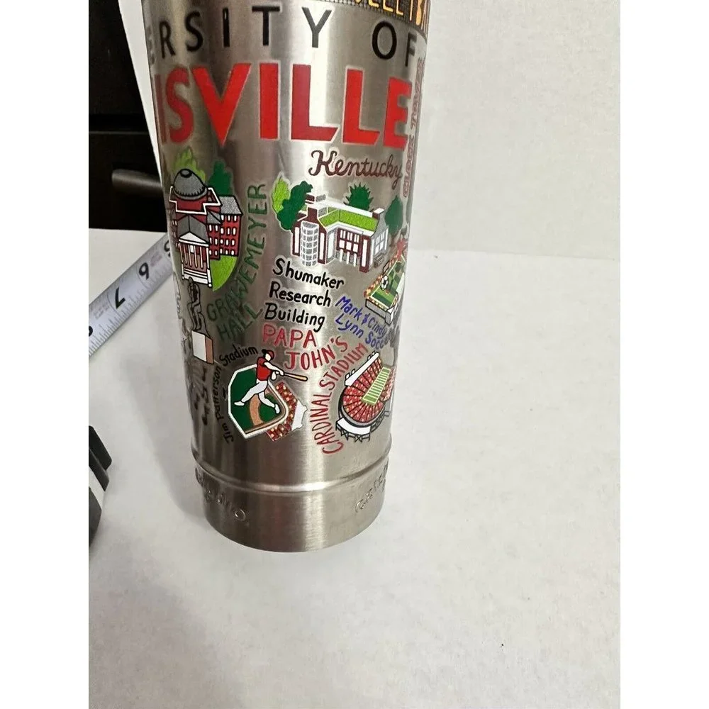 Catstudio University Of‎ Louisville Collegiate Landmarks Steel Tumbler 2017